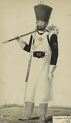 sapeur belge 1824