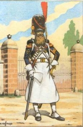 Sapeur tenue de parade 1810
