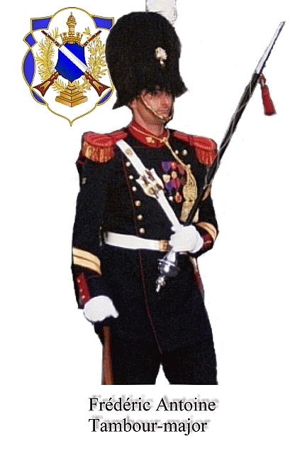 Le tambour-major Frdric Antoine