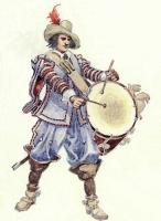 Tambour 17e sicle Illustration Raoul Gerard