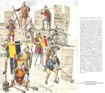 arquebusiers, le costume et les armes au temps de la chevalerie L&F Funcken