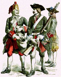 mousquetaires infanterie autrichienne 1704