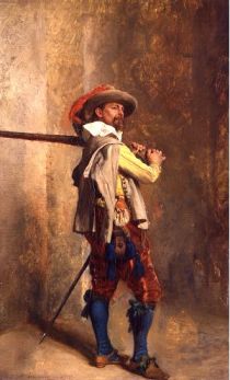 'L'arquebusier', par Jean Louis Ernest Meissonier
